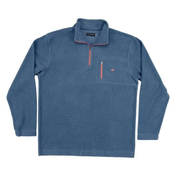 Southern Marsh Jackets & Blazers - Southern Marsh Blue FieldTec Pullover